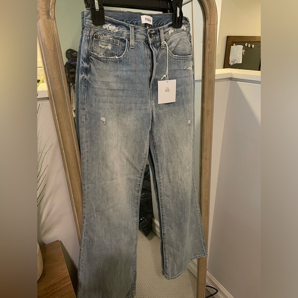 Pistola Stevie High Rise Relaxed Flare Jean - Picture 2 of 7